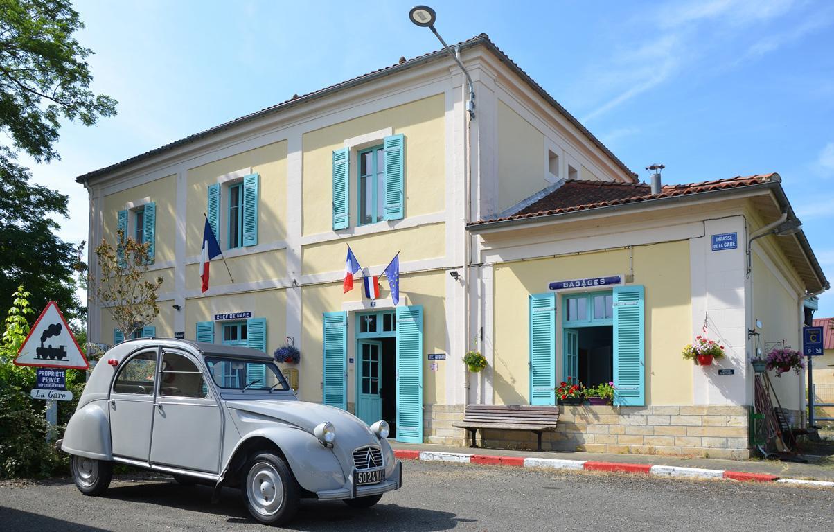 Bed and Breakfast Avenue de la Gare à Riscle Extérieur photo